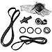 TKH002 Timing Belt Kit with Water Pump Compatible with 03-18 Honda Accord Crosstour Pilot Odyssey Ridgeline, Acura MDX RDX RL TL TSX ZDX, Saturn Vue 3.0L 3.2L 3.5L 3.7L Replaces TCKWP329 19200-RDV-J01
