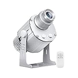 [CONTROL REMOTO] Viene con un control remoto para configurar el patrón estacionario/giratorio para una proyección atractiva. Fácil de controlar el encendido/apagado de la luz sin importar si el proyector está instalado en el techo, la pared o al aire libre.