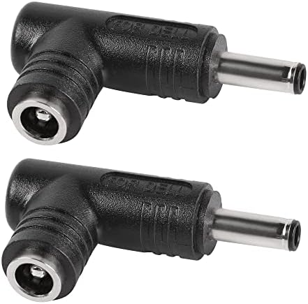 4.5mm X 3.0mm Male To Female Right Angle DC Power Adapter – Low-Profile Connector