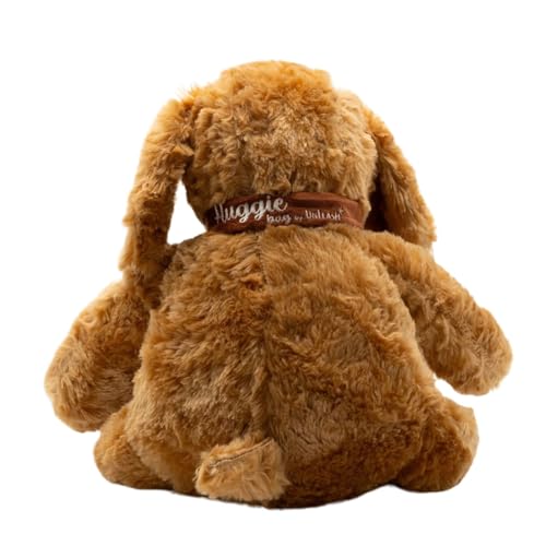 HUGGIE BAG (Brown Dog) - Fluffy Plush Crossbody Shoulder Purse with Strap | Handbag for Girls, Women, Kids | Gift for Valentines, Birthday | Adorable Soft Animal Bag for Travel & Everyday Use4