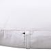 Thmyo 4-Pack 100% Cotton Lumbar Comfortable Solid Decorative Throw Pillow Case Rectangle Cushion Cover DIY Throw Pillowcase for Sofa Bed(Only Covers,Not Pillow Shams)(12x20inch/30x50cm,White)