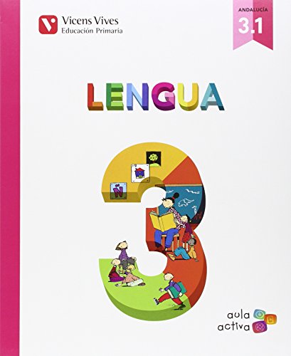 Portada de Lengua 3º Educacion Primaria Aula Activa Andalucia