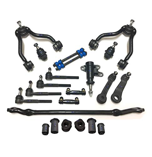 Parts - 22 Pc Suspension Kit Center Link, Upper Control Arms, Tie Rod Ends, Idler Arm, Pitman Arm, Lower Ball Joints And Front Sway Bars #TOP28