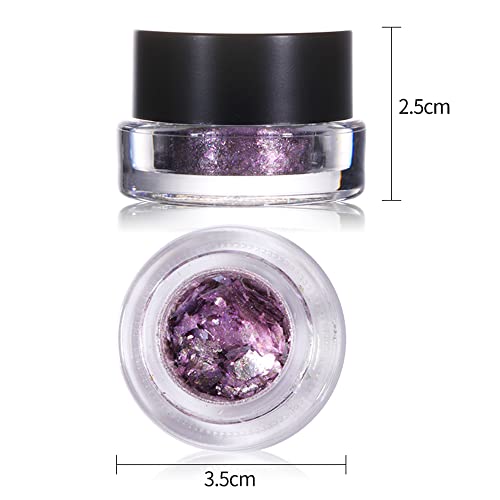 Crystal Fire Opal Star Aurora Nail Art Flakes Chrome Powder Chrome Nail Powder Glitter Powder Diy Manicure (Wk05) #TOP7
