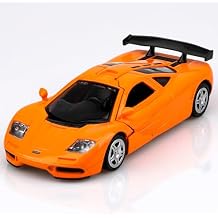 TOKAXI 1/36 Scale Mclaren F1 Diecast Cars Models,Pull Back Vehicles Mclaren Toy Cars,Cars Gifts for Boys Girls Orange