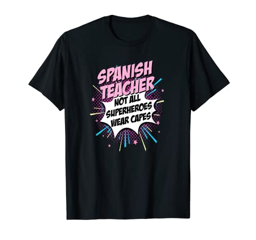 T-shirt de super-héros espagnol - Idée cadeau T-Shirt