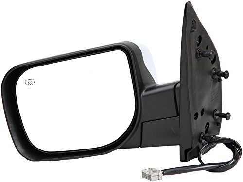 Dorman 955-1749 Driver Side Power Door Mirror - Folding Compatible with Select Nissan Models, Black and Chrome