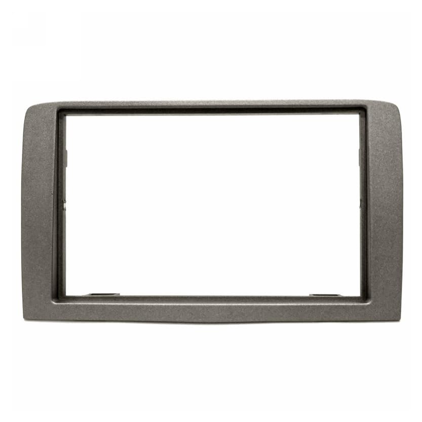 MASCHERINA MONTAGGIO AUTORADIO 2DIN COMPATIBILE PER FIAT IDEA LANCIA MUSA 2003-2012 COLORE TRAVERTINO