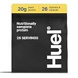 Huel Complete Protein Powder, 26 Servings, Banana Milkshake Flavour, 20g of Plant-Based Vegan Protein Powder per Serving, Ready Meals, Gluten-Free, No Soy, Naturally Flavoured Meal Replacement