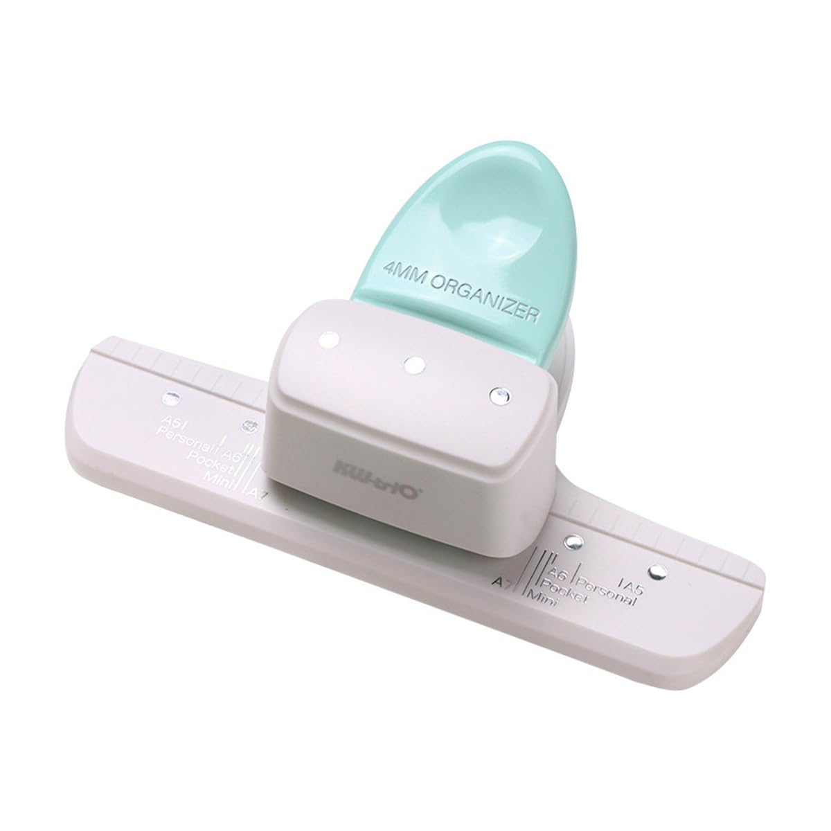 Amazon | ルーズリーフパンチ 3穴 【間隔19mm、送り深さ5mm、穴径4mm