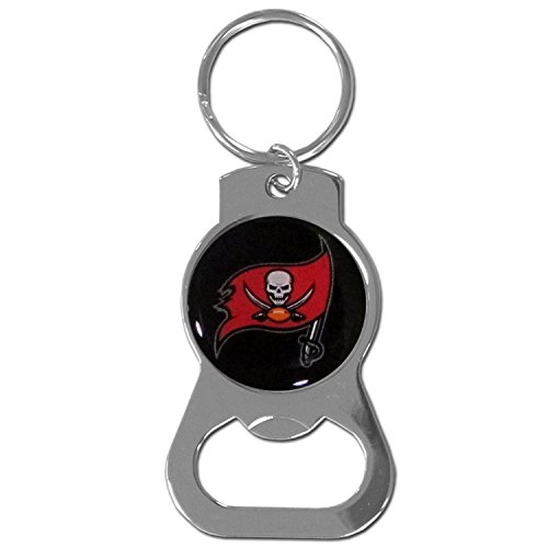 Nfl Siskiyou Sports Fan Shop Tampa Bay Buccaneers Bottle Opener Key Chain One Size Team Color #TOP17