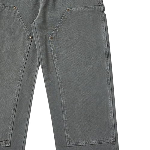 Cargo Work Pants for Men Loose Pants for Men Men's Straight Loose Overalls Casual Overalls with Pockets3