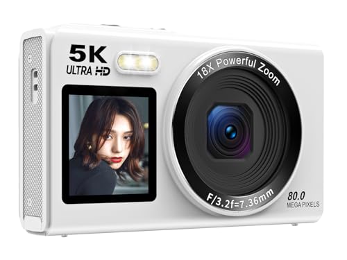 Amazon | AiMike 5K デジカメ スマホに送れる デジタルカメラ