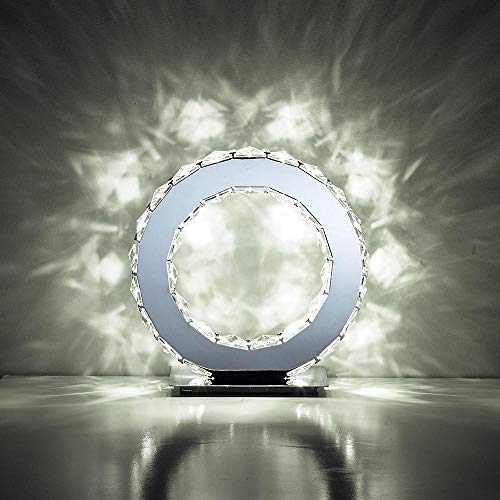 Diyas IL70042 Galaxy Table Round 10W LED 6000K Polished Chrome/Crystal