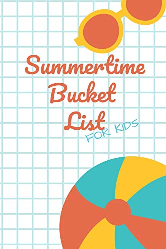 Summertime Bucket List for Kids: 90 Page 6 x 9 in Summer Bucket List Journal Notebook for Children Kids and Teens image 3