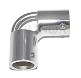 codos inox medidas Diámetro del tubo: 22 mm. FP INOX Codo cuña de Proa con Anilla 22 mm Acero Inoxidable