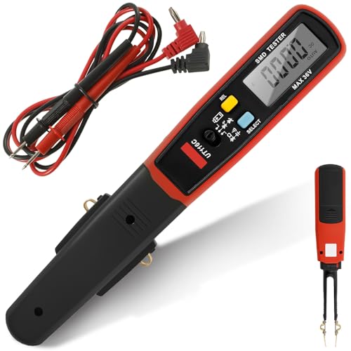 Draw Fuse Tester Multifunctional Fuse Monitor Battery Powered Circuit Tester Reusable Automotive Car Circuit Testing Tool for Car Boat Caravan(Red and Gray)