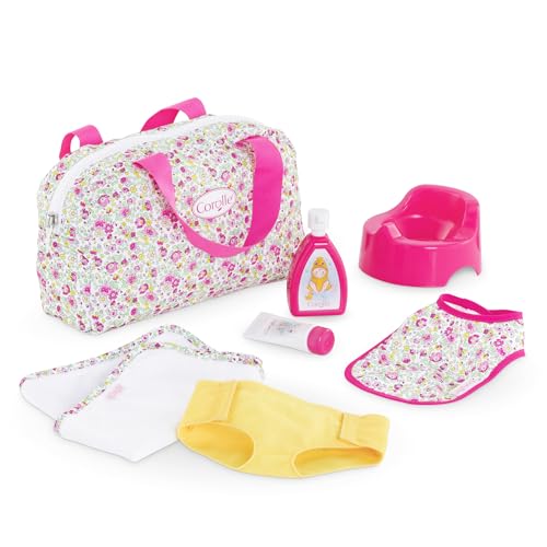 Corolle Coffret Accessoires à Langer Fleuri 7 Accessoires pour Poupon 36cm dès 9000141540 - vue 2