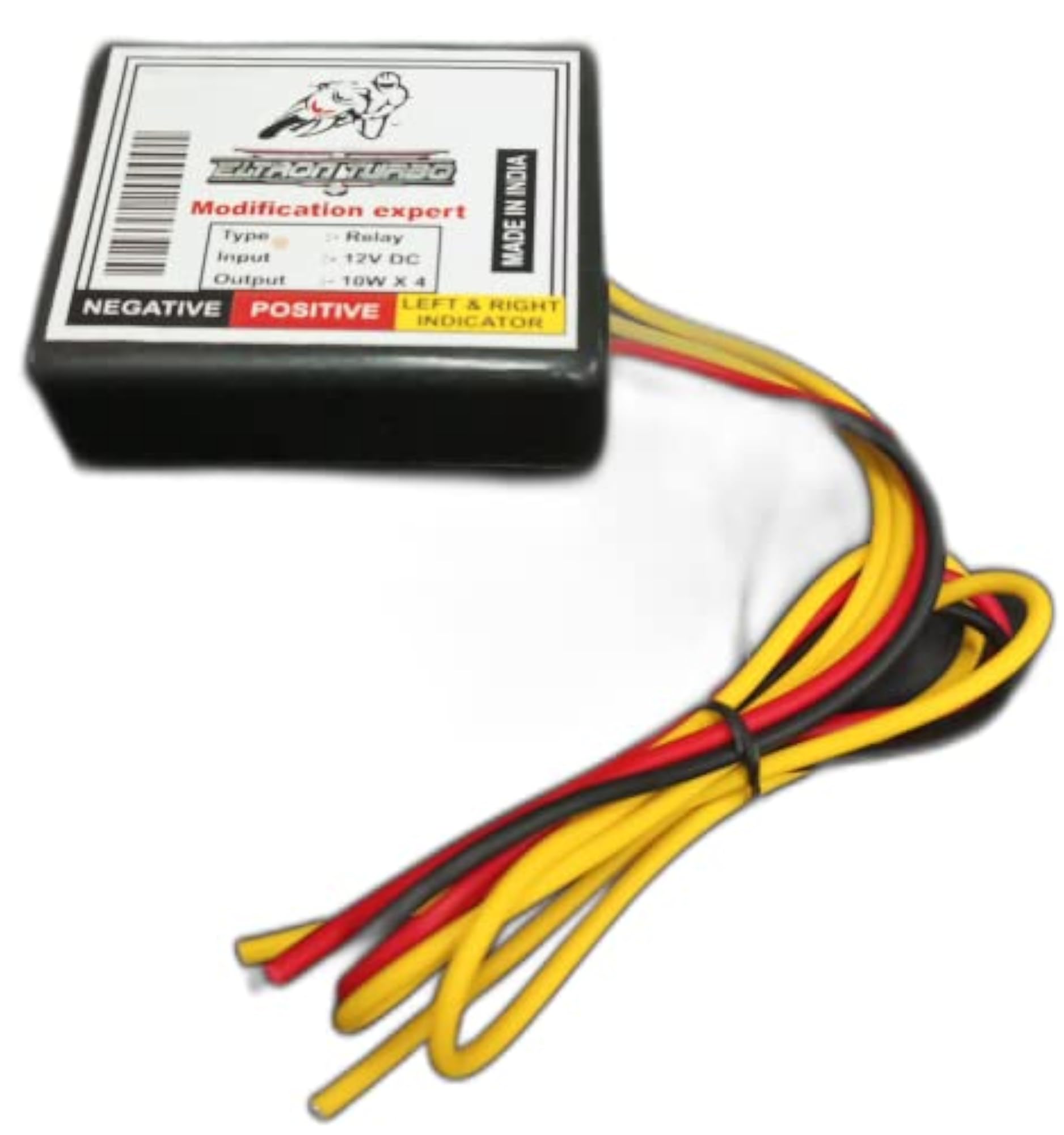 Front, Side, Rear Flasher LED Indicator Light For Universal Bikes