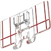 Border Guide Sewing Machine Presser Foot - Fits All Low Shank Snap-On Singer, Brother, Babylock, Euro-Pro, Janome, Kenmore, White, Juki, New Home, Simplicity, Elna and More!