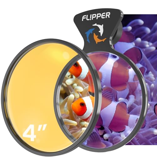 Flipper DeepSee Viewer Black Orange Filter Attachment for