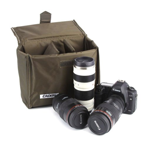 BESTEK CADEN Universal Camera Liner Insert Partition Protective Bag Cover Waterproof Shockproof for SLR DSLR TLR Camera 10