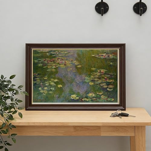 Toile nénuphars de Claude Monet 40x61 cm pour salon - 7