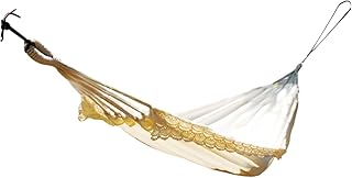 Unomor 1pc Swing Outdoor Adult Swings for Outside Swing for Adults Canvas Hammock Swing Hammock Camping Hammock The Swing Props Swing Bed Individual Sling Lace White Outdoor Hammock