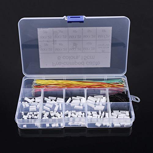 MX1.25 Pitch Connectors and Pre-Crimped Cables Silicone 15cm Wire Compatible with Molex PicoBlade for Pixhawk