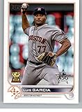 Luis Garcia 2022 Topps Factory Sets All-Star Game #446 MT-MT+ MLB Baseball Astros