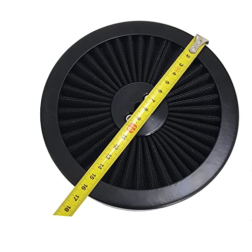 Washable Air Filter Cleaner 6"X2" Suit 5-1/8" For Holley Edelbrock Carburettor #TOP3