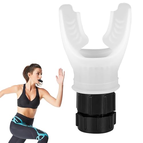 Voarge Entraîneur de Fitness Respiratoire en Silicone, Entraîneur Anti-Rouille pour l'Hypoxie, Inspirez et Expirez, Équipement d'exercice