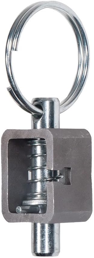 Mytee Products 4 Pack Weld-On Spring Loaded Latch, 5/8" Steel Heavy-Duty Trailer Gate Latch, Universal Spring Latch Assembly for Trailer, Truck, Ramp Holders