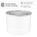 MVPOWER 2L Gelatiera, Macchina del Gelato IN ACCIAIO INOSSIDABILE per Yogurt Freddi...