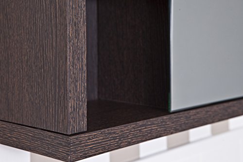 Intradisa 8910 Bathroom Cabinet with Mirror Door, Wengue, 60 x 61 x 18 cm Intradisa 8910 Bathroom Cabinet with Mirror Door, Wengue, 60 x 61 x 18 cm