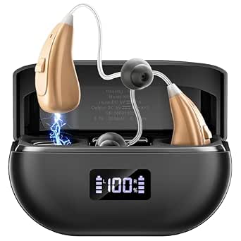 OTC Hearing Aids for Seniors & Adults with Noise Cancelling and Volume Control
