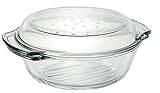 Einzelne Glas Auflaufformen mit Deckel Grill & Drop in versch. Größen zur Auswahl Größe 1,7L