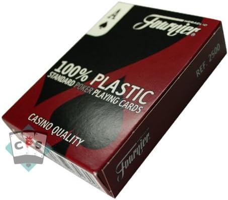 Cartes Fournier Fournier 4 Index 100 % Plastic Playing Cards
