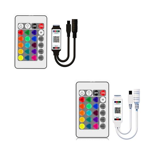 Contrôleur RVB intelligent Bluetooth DC12V-24V avec synchronisation musicale - 2