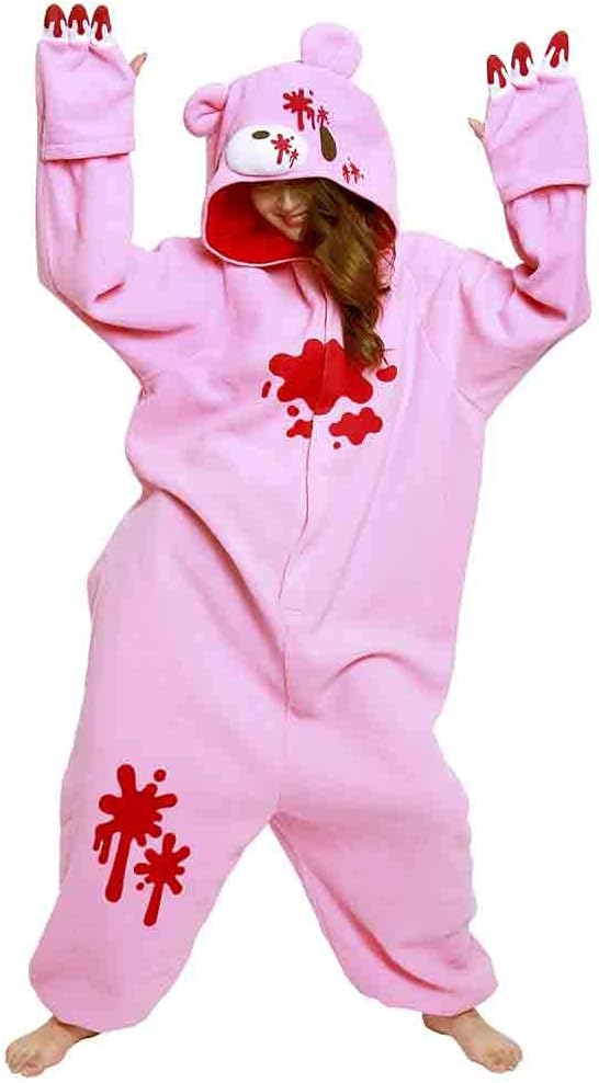 SAZAC Gloomy Bear Kigurumi - Onesie Jumpsuit Halloween Costume