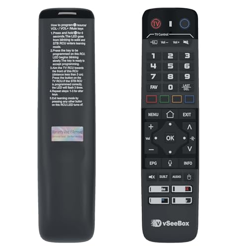 VSeeBox V6 Max Remote Control Replacement Backlit Voice