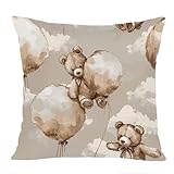 Emballage et taille : la taille de notre housse de coussin est de 45 x 45 cm (18 x 18 pouces), cette taille convient à la plupart des canapés, salons, chambres, chaises suspendues (veuillez prévoir un écart de 1 à 2 cm en raison de la coupe et de la couture manuelles.) 2 pièces dans un paquet. (Attention : doublure non incluse).