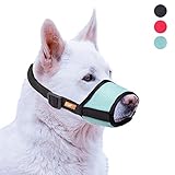 wintchuk Soft Dog Muzzle with Mesh Design, Breathable Dog Mouth Cover for Small Medium Large Dogs,...