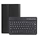 AGPTEK Keyboard Case for All-New Amazon Fire HD 8 (Only 7th and 8th Gen, 2017 and 2018 Releases, Not Compatible with 2020 Release 10th Generation,), with Detachable Wireless Bluetooth Keyboard, Black