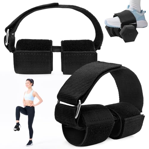 2Pcs Dumbbell Foot Attachments & Ankle Straps for Workout