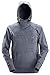 Produktbild Snickers Workwear Hoodie Blue Melange Kapuze Kängurutasche Langarm Medium Large Einheitsgröße Regulär Unisex Erwachsene Outdoor enthusiasts Unisex-Erwachsene Sweatshirt Hoodie