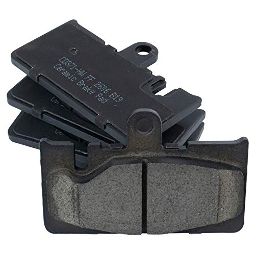 Image of TRQ Rear Brake Pad & Rotor Kit Compatible with 2001-2006 Lexus