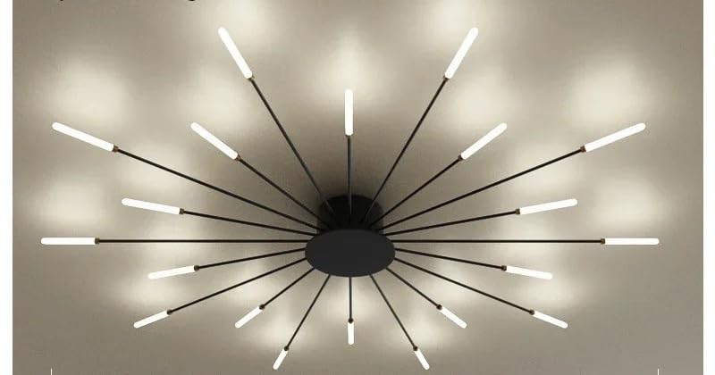 Luminaire minimaliste LED rotatif style scandinave haut de gamme