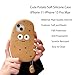 wifantien 3D Potato Case,Cartoon Cute Kawaii Character Funny Potato Man with Pendant Kids Teens Girls Women Shockproof Soft Silicone Case for iPhone 13/iPhone 14/iPhone 15 6.1 inch
