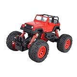 □ Vier unabhängige Stoßdämpfer, 4 unabhängige Stoßdämpfer, beseitigen die Vibration der unebenen Straße, das Off-Road-Kletterfahrzeug reist reibungsloser.